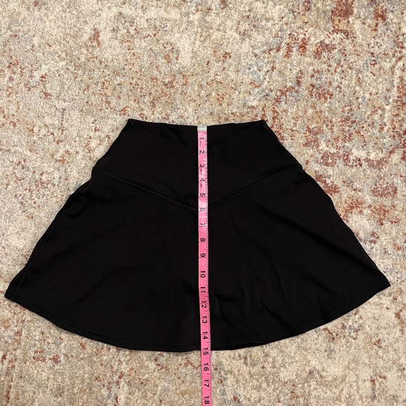 Aerie Crossover Waist Black Tennis Skort/Skirt Size Small - Picture 7 of 8